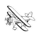 How to draw a airplane