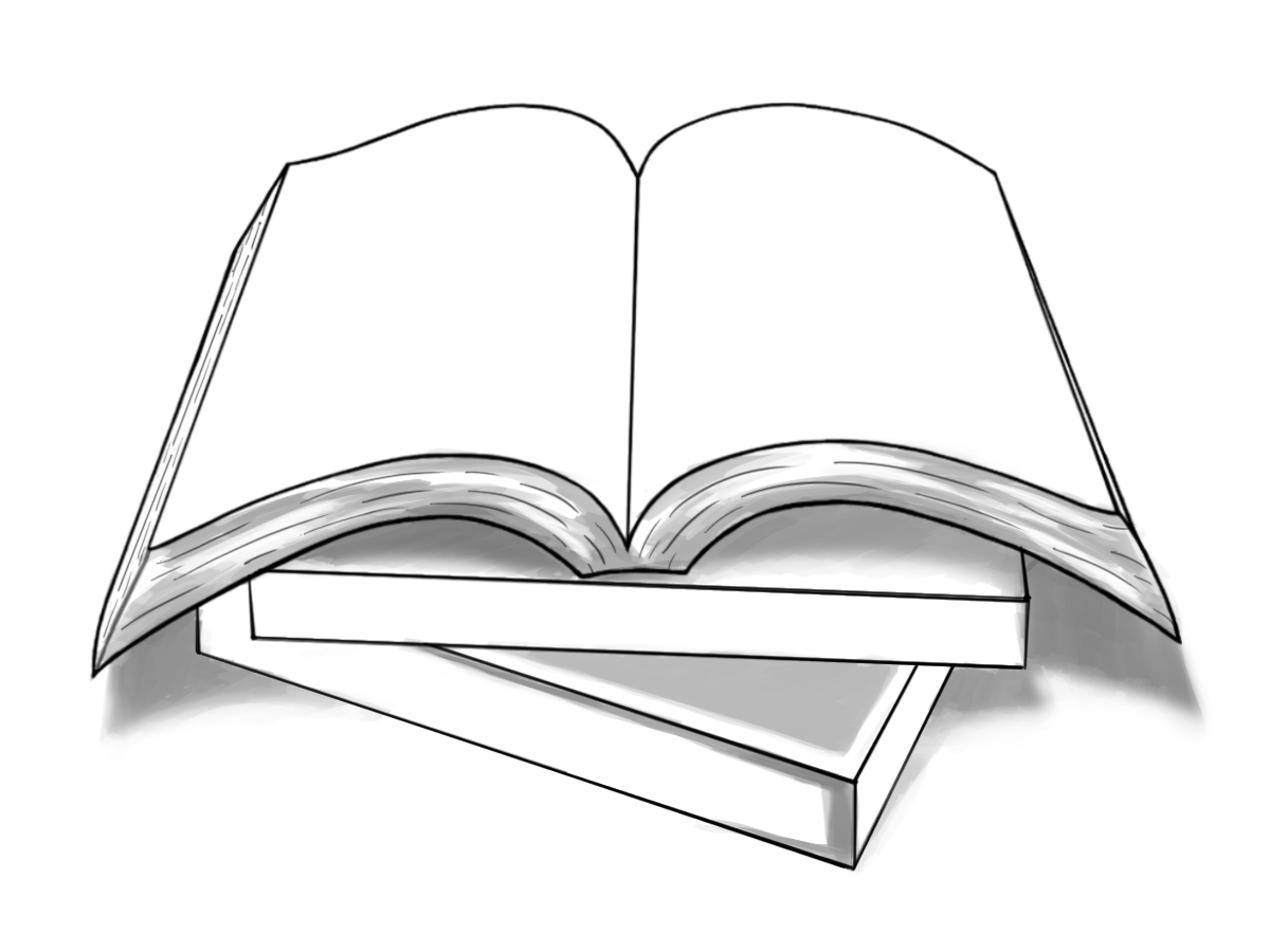 How to draw a book