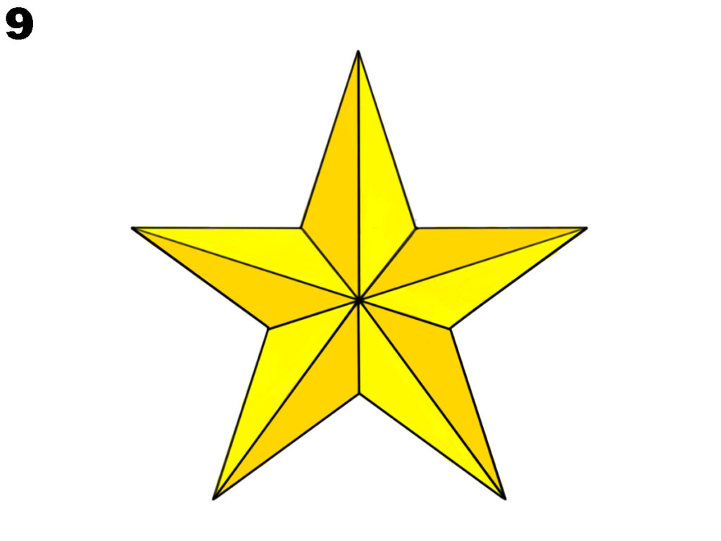 how to draw a star