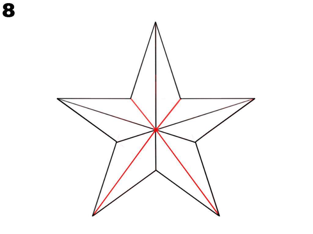 how to draw a star