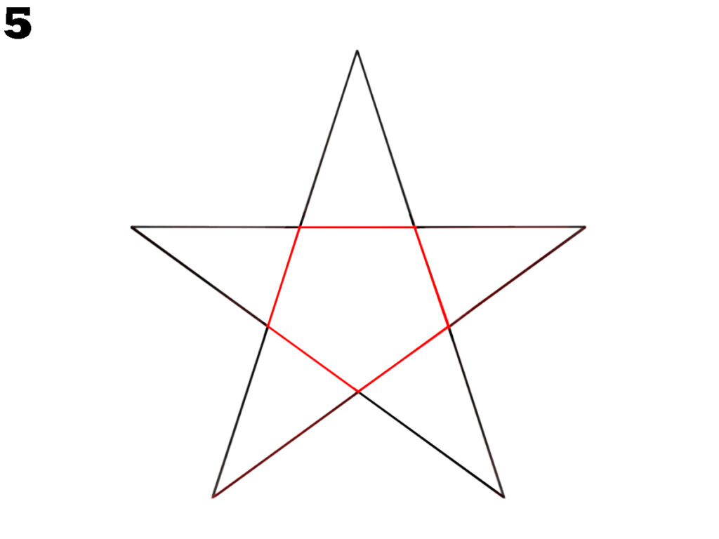 how to draw a star